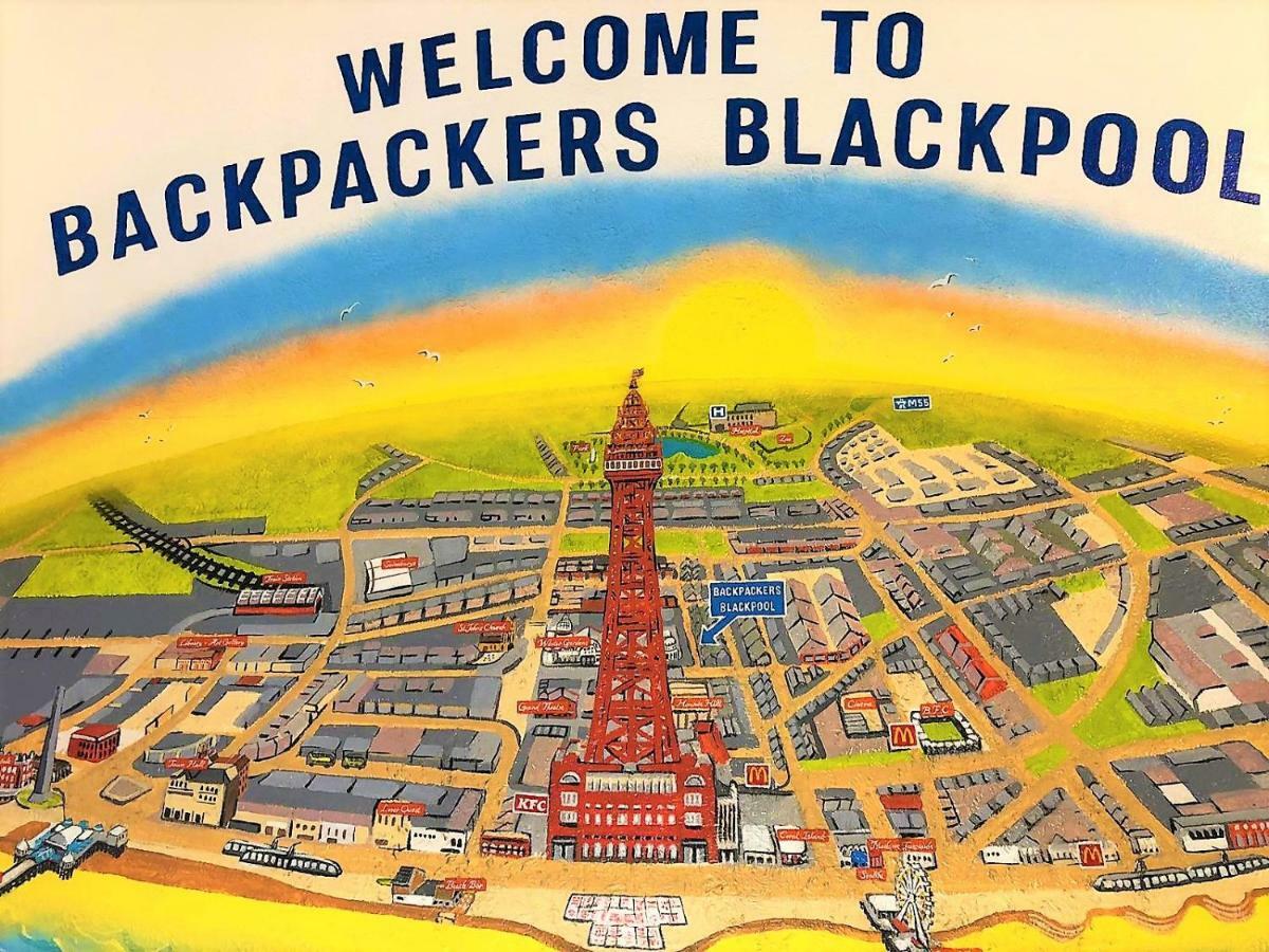 Backpackers Blackpool - Family Friendly Hotel Dış mekan fotoğraf